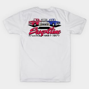 Three Sweptline Trucks 61-71 T-Shirt